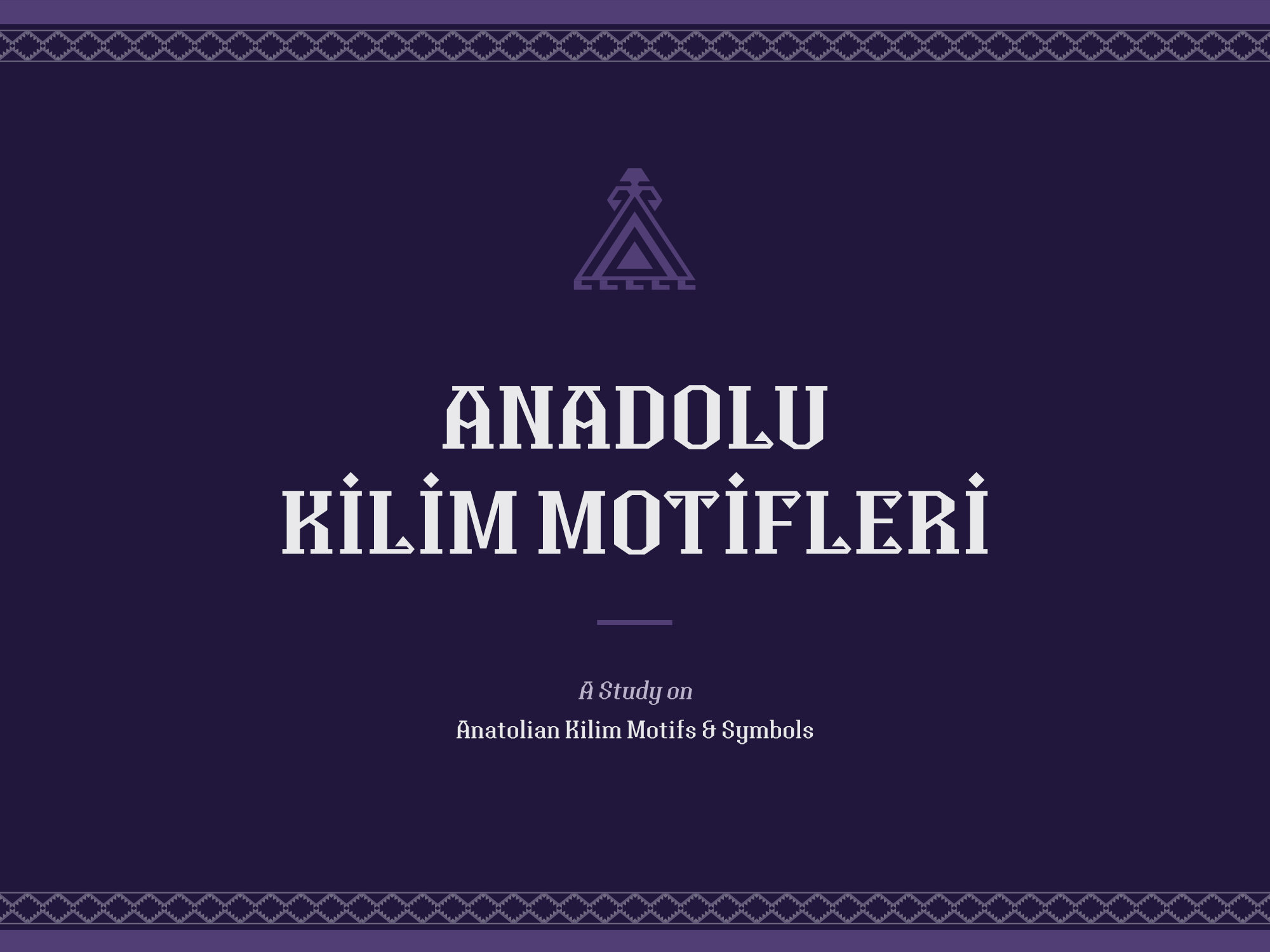 Anatolian display serif font in creative typographic design