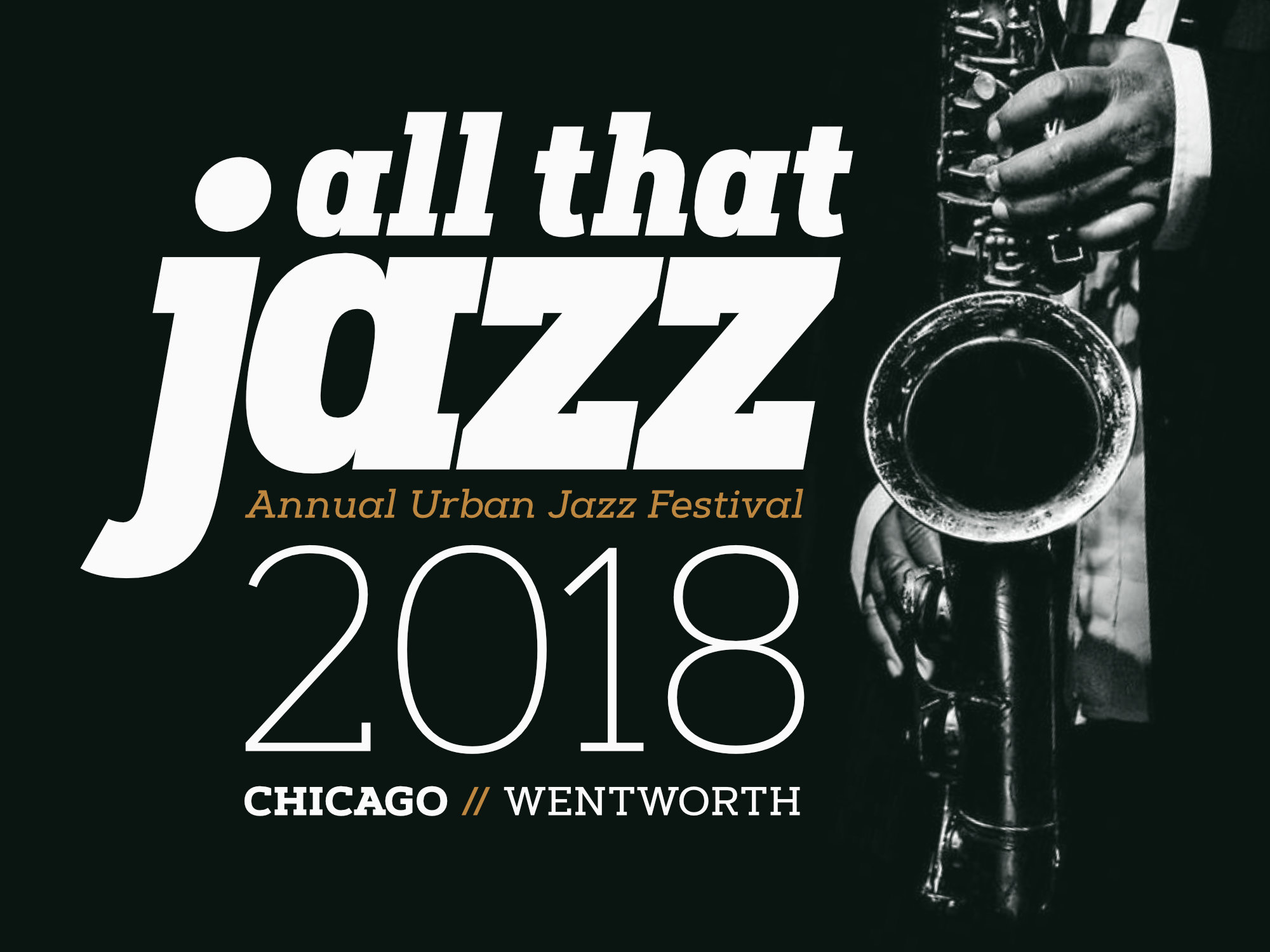 Artegra Slab used in a stylish jazz event poster showcasing its slab serif elegance
