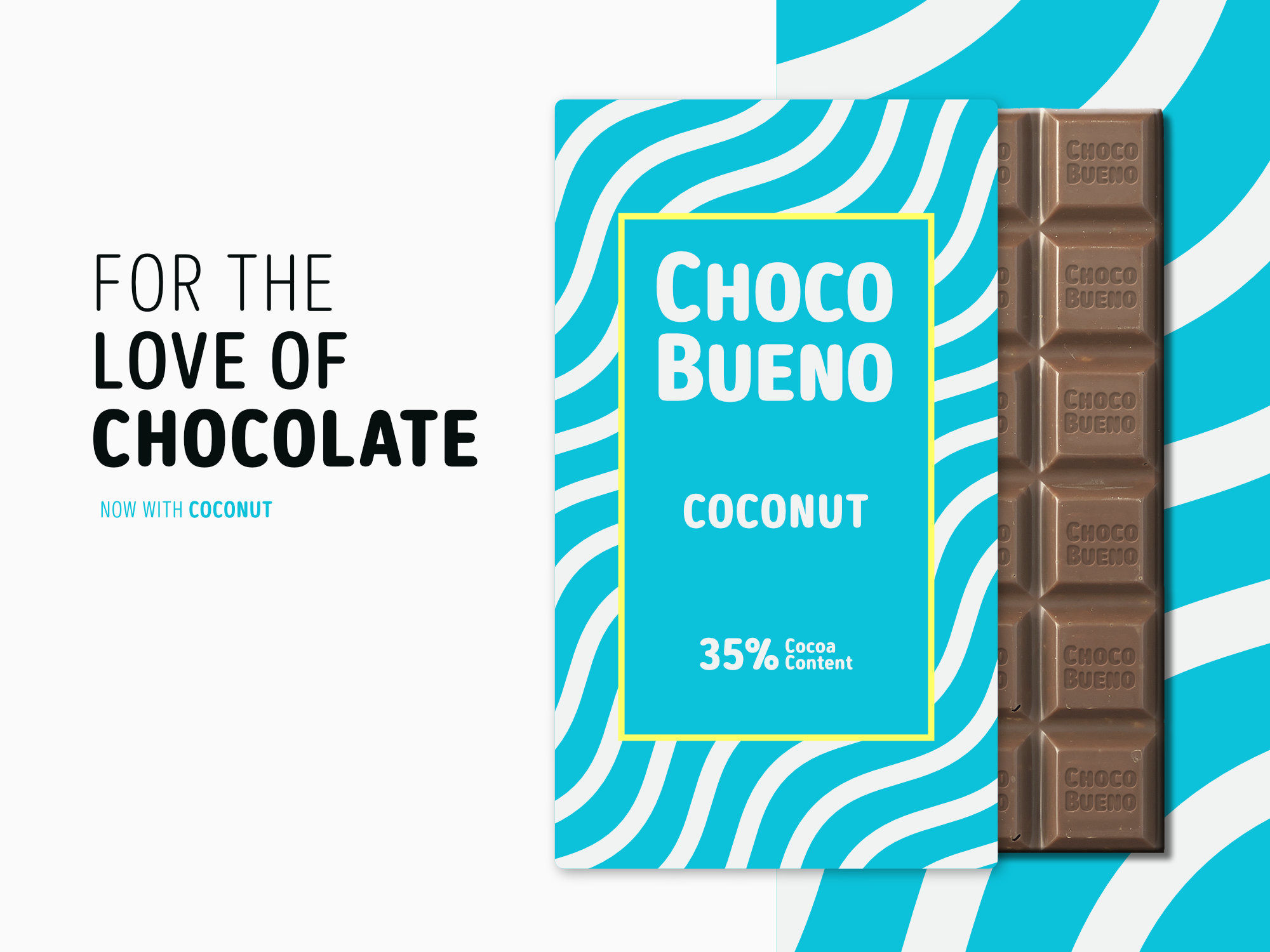 Artegra Soft rounded slab serif typeface featured in a chocolate ad design