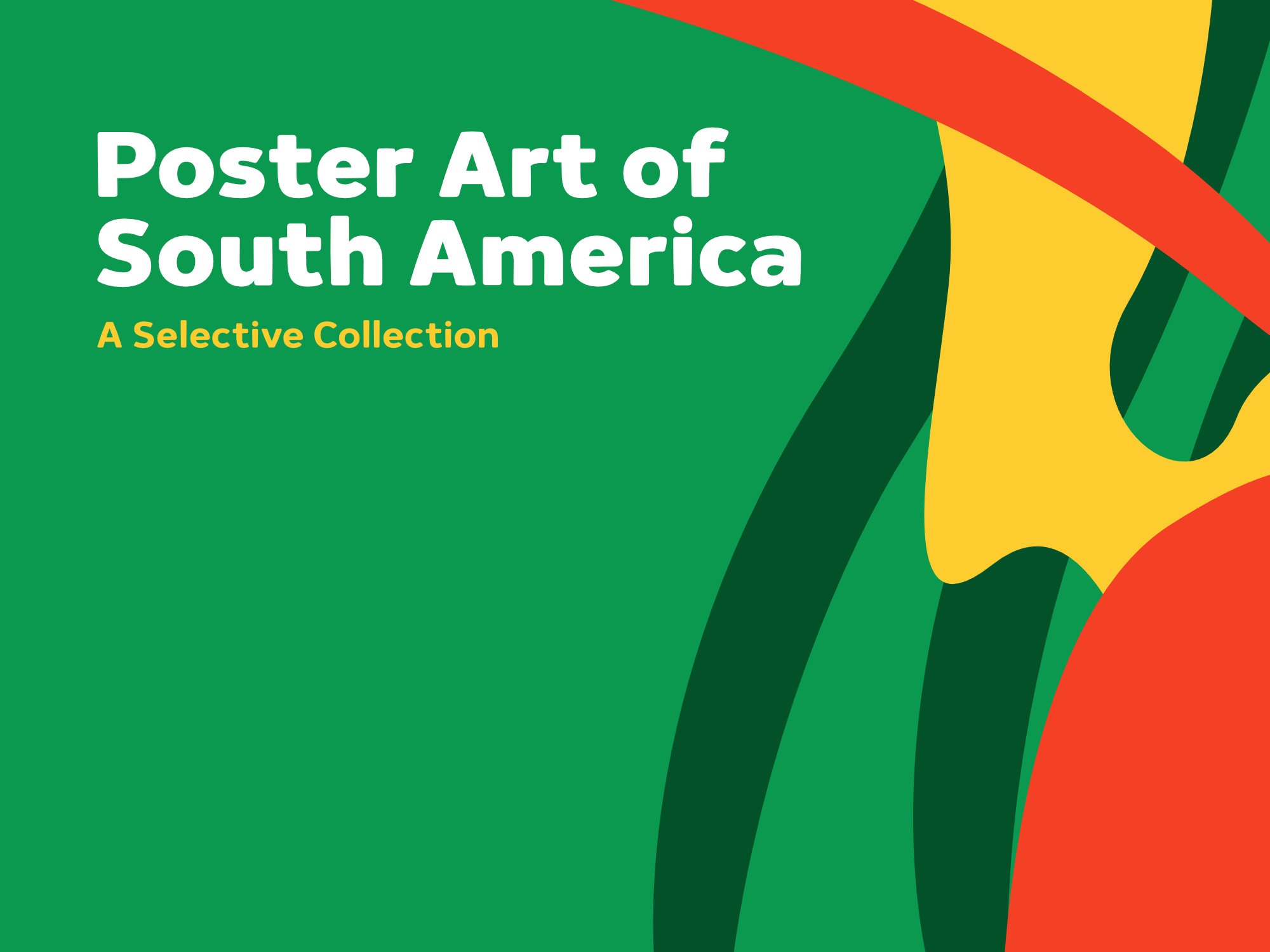 Habanera font applied in a poster layout with playful, geometric style