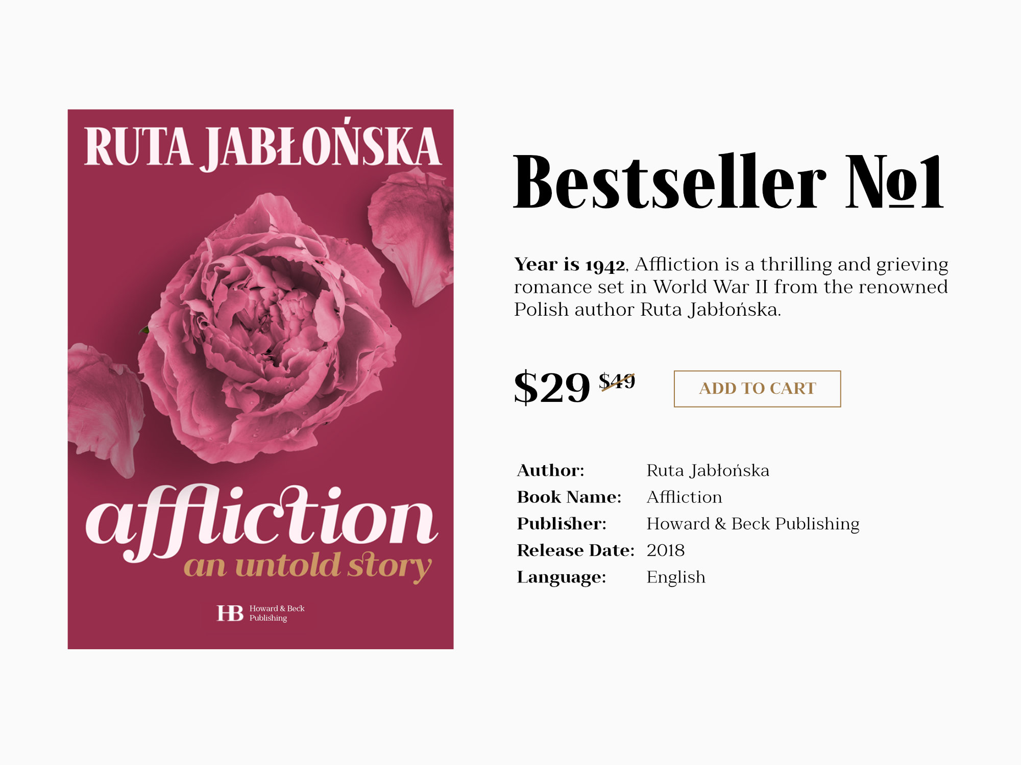 Millard serif font featured on a book cover design, combining elegance and readability
