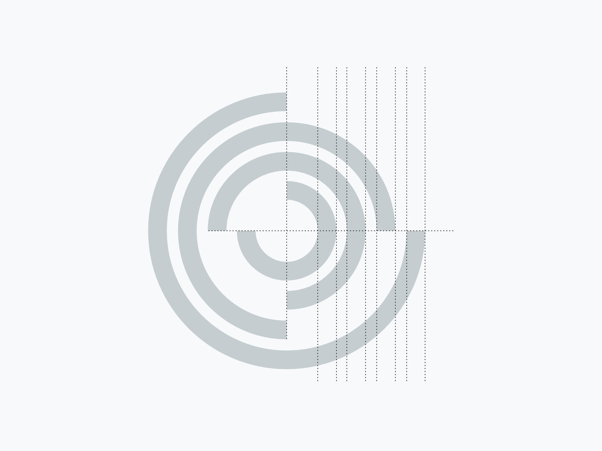 Syntix logo concept sketch showing hand-drawn symbol exploration for branding design
